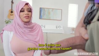 Sobrinha Hijab Tendo Sua Bundinha Macetada Legendado