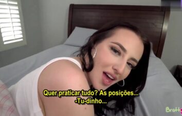 Fazendo um Pornô com a Irmã Rabuda – Porno Legendado