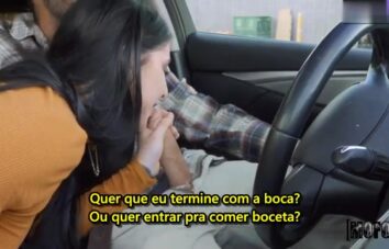 Ninfeta Esfolando Rola do Motorista – Porno Legendado