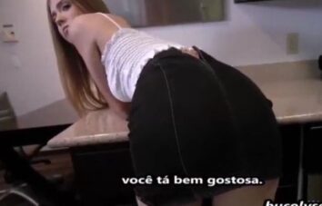 Sexo Anal com Milf Pênis Grande e Vagina Apertadinha